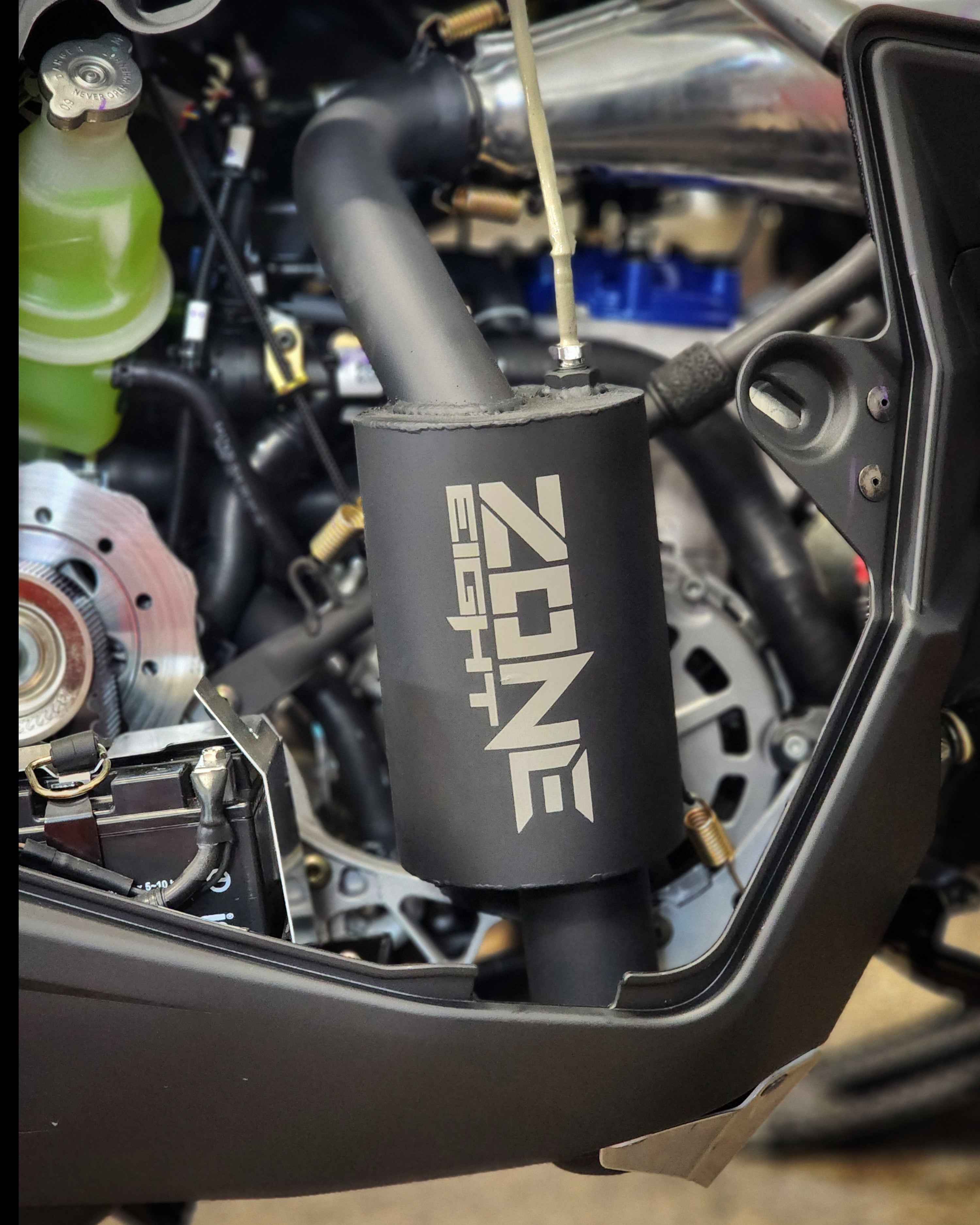 Zone Eight Polaris Exhaust Muffler