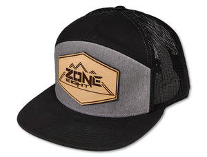 Peak Snap Back Flat Brim Hat