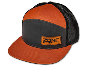 Classic Corner Rust Logo Snap Back Hat